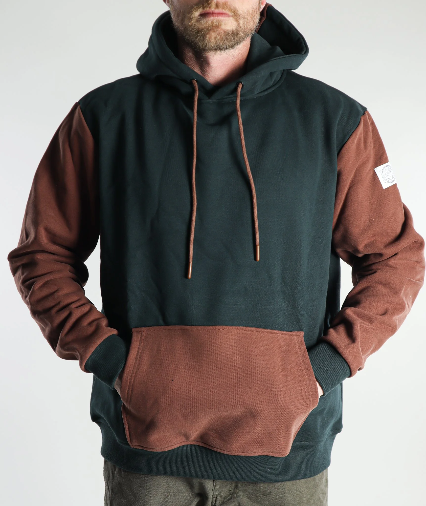 Chocolate Black MossTex Jacket - Hooded — Moss Brown & Co